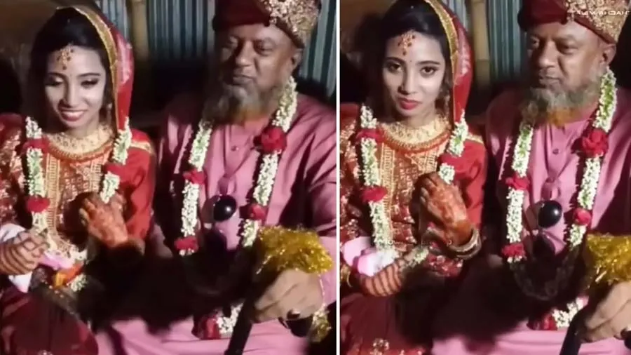 સુંદર કન્યા સાથે લગ્ન કર્યાની કાકાની ખુશીનો પાર ન રહ્યો! આપ્યા આવા રિએક્શન