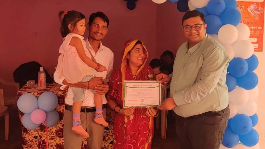 સુરતમાં કુબેરજી બીસી પોઈન્ટનું ઉદઘાટન