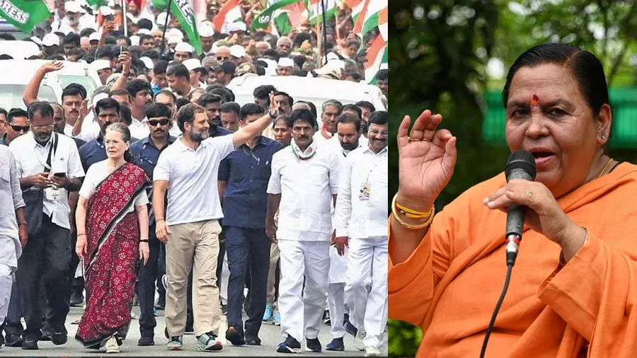 ઉમા ભારતીએ રાહુલ ગાંધી પર કર્યા પ્રહાર, કહ્યું- PoKમાં કાઢો ભારત જોડો યાત્રા