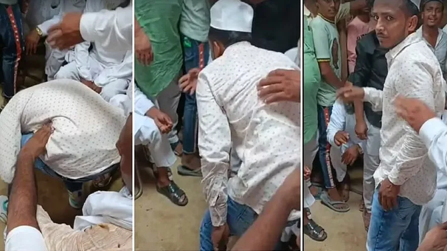 વરરાજો ત્રીજા લગ્ન કરવા પહોંચ્યો, પહેલી પત્નીએ પોલ ખોલી નાખી, મરઘો બનાવ્યો