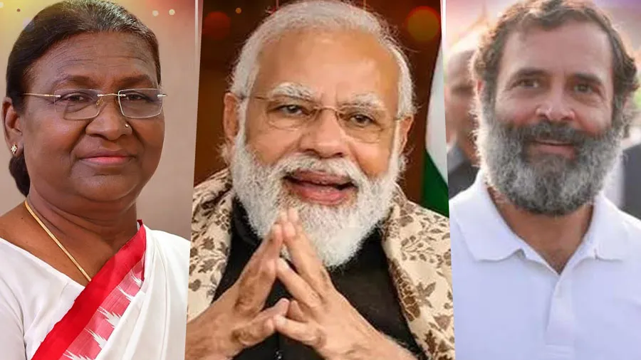 PMએ કહ્યું- 2023 શાનદાર હોય, રાહુલ બોલ્યા-દરેક શહેરમાં મોહબ્બતની દુકાન ખુલશે