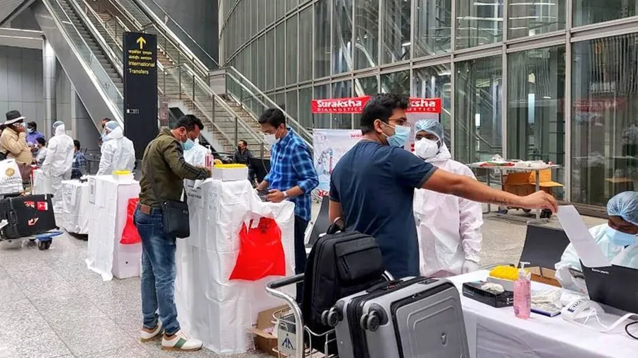 આજથી આ 6 દેશમાંથી ભારત આવતા મુસાફરો માટે RT-PCR ટેસ્ટ ફરજિયાત