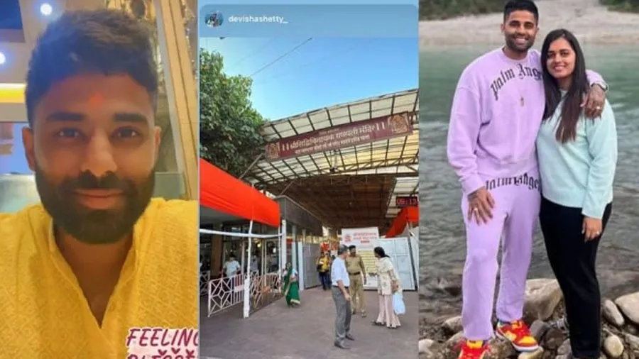 વર્ષના પહેલા દિવસે સૂર્યકુમાર યાદવે સિદ્ધિવિનાયકના દર્શન કર્યા