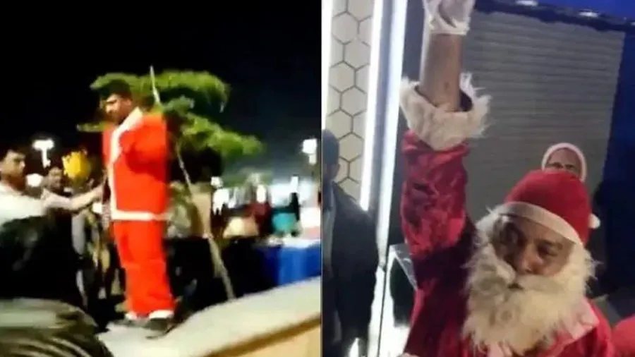 કાંકરિયા કાર્નિવલમાં 2 સાંતાને હિંદુ સંગઠનના કાર્યકરોએ દોડાવી-દોડાવીને ફટકાર્યા