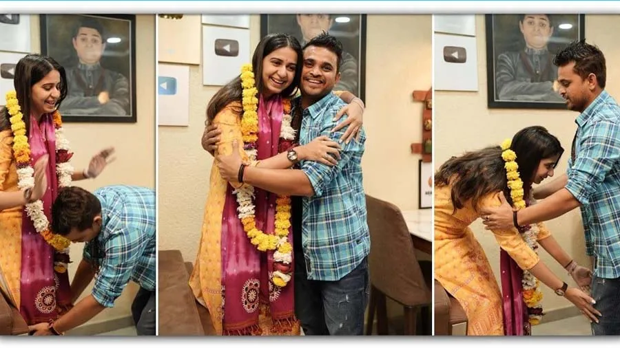 કિંજલ દવેએ પરીવાર સાથે લીધી ખજુરભાઈના ઘરની મુલાકાત, માણી હળવાશની પળો…જુઓ તસવીરો