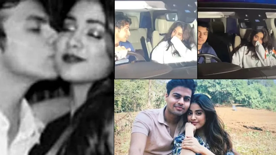 જ્યારે પાર્ટીમાં બોયફ્રેન્ડ શિખરને જાન્હવી કપૂરે કરી કિસ, તસવીરો થઈ વાયરલ