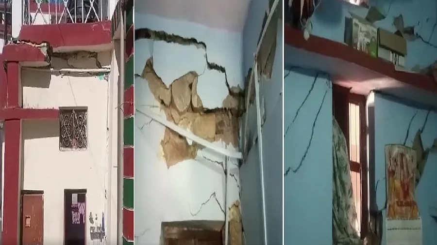 અમે ક્યાં જઈશું...જોશીમઠ બાદ હવે કર્ણપ્રયાગમાં 50 ઘરોમાં તિરાડ, લોકોમાં ભય