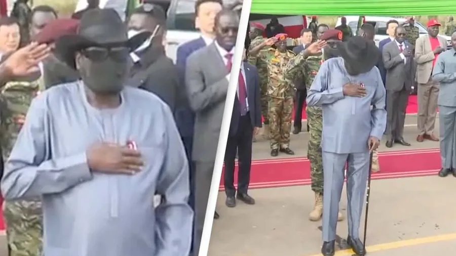 રાષ્ટ્રગીત દરમિયાન આ દેશના રાષ્ટ્રપતિએ પેન્ટમાં જ કરી દીધો પેશાબ, જુઓ વીડિયો