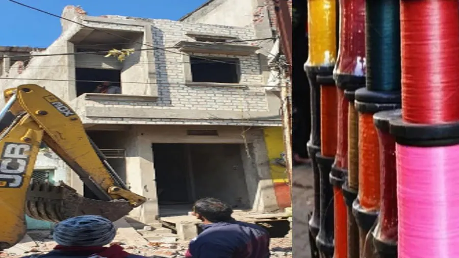 ચાઇનીઝ માંજો વેચતા પકડાયા તો ભાજપ સરકારે બુલડોઝર ફેરવીને ઘર તોડી પાડ્યું