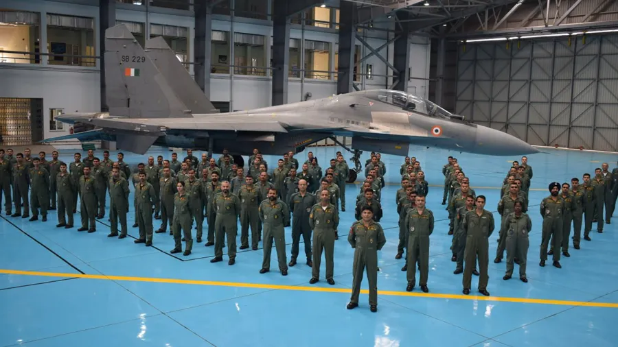 ભારતીય વાયુસેના અને જાપાન એર સેલ્ફ ડિફેન્સ ફોર્સની સંયુક્ત એર એક્સર્સાઇઝ