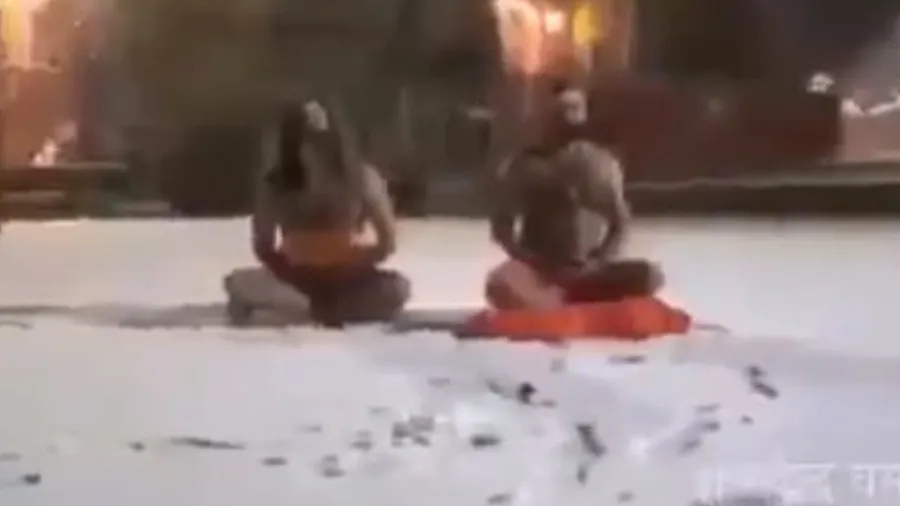 કેદારનાથમાં સાધના કરતા સાધુઓનો વીડિયો વાયરલ, લોકો બોલ્યા- આ છે ભક્તિની શક્તિ