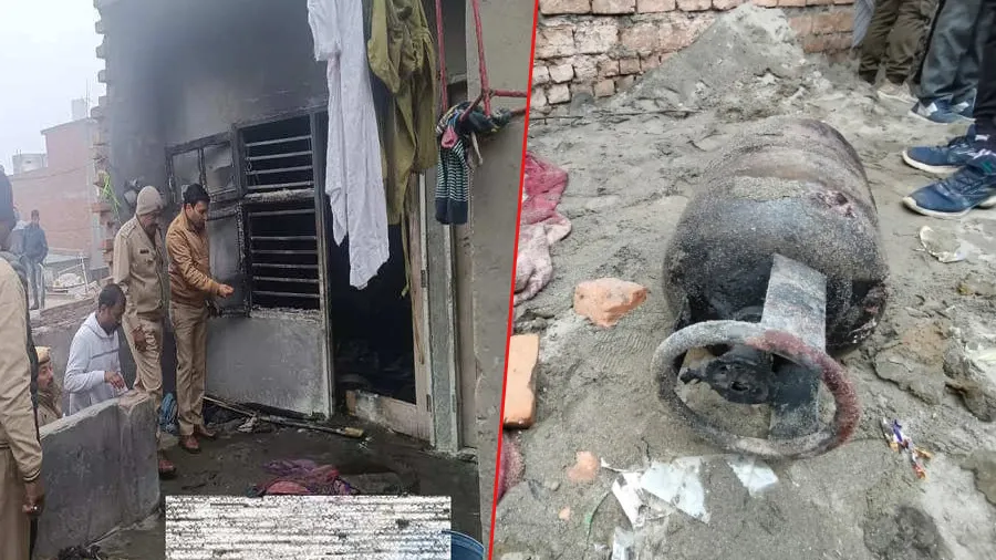 સિલિન્ડર બ્લાસ્ટ થતા એક જ પરિવારના 6 લોકોના મોત