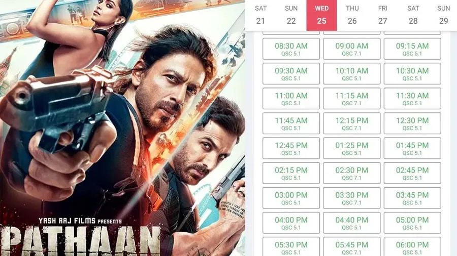 'પઠાણ'ની દિવાનગી, એક સિનેમાઘરે એક દિવસમાં 50 શોનું આયોજન કર્યું