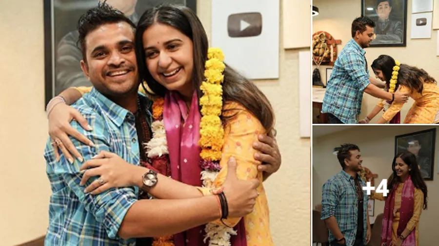 કિંજલ દવેએ પરીવાર સાથે લીધી ખજુરભાઈના ઘરની મુલાકાત, જુઓ બંનેની મસ્તી તસવીરોમાં..