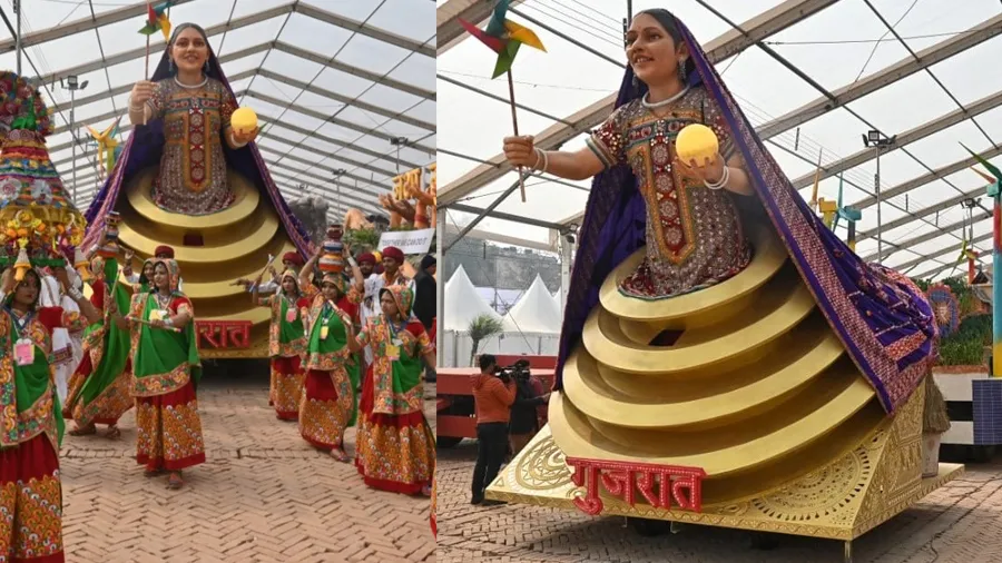 પ્રજાસત્તાક દિવસની ગુજરાતની ઝાંખી જુઓ તસવીરોમાં...