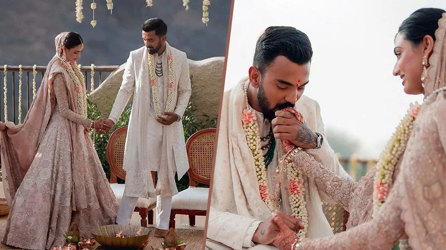 આથિયા શેટ્ટી અને કેએલ રાહુલ લગ્નના તાંતણે બંધાયા, 5 તસવીર શેર કરી