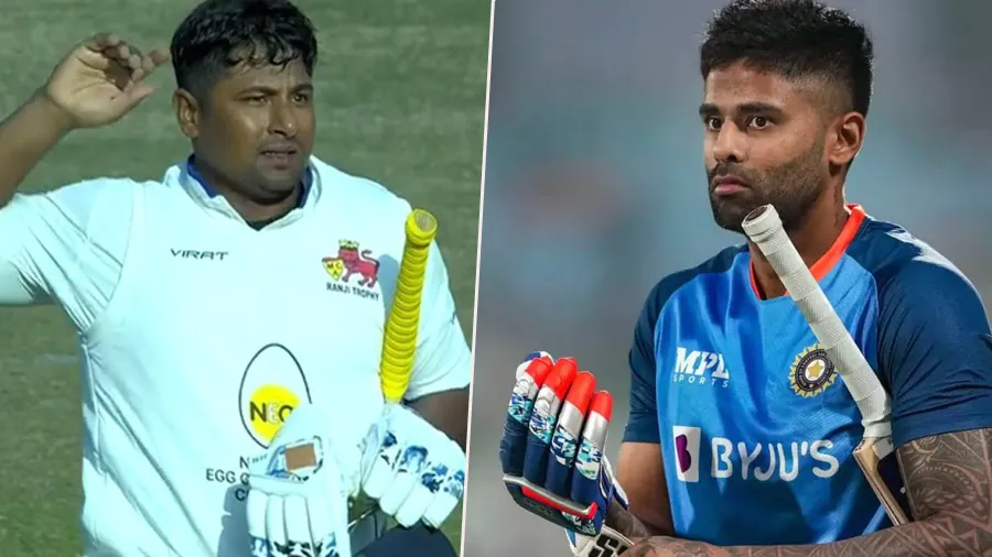 ટેસ્ટ ટીમમાં સૂર્યકુમાર યાદવના સિલેક્શન પર સરફરાઝ ખાને જુઓ શું કહ્યું