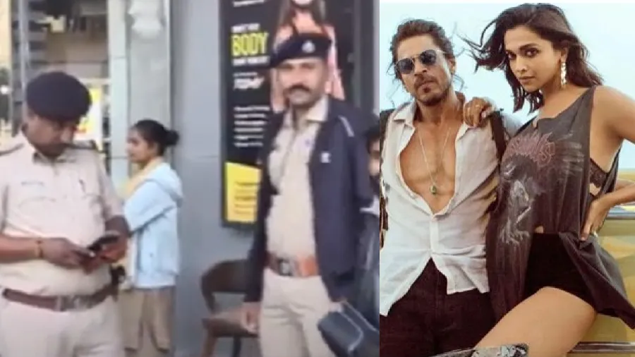 અમદાવાદમાં સુરક્ષાના ઘેરા વચ્ચે પઠાણ રીલિઝ, દરેક થિએટર બહાર પોલીસ તૈનાત