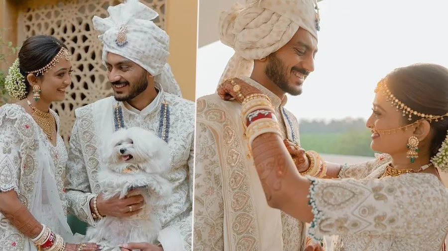 લગ્નના તાંતણે બંધાયો ભારતીય સ્ટાર ક્રિકેટર અક્ષર પટેલ, જુઓ ફોટોઝ અને વીડિયોઝ