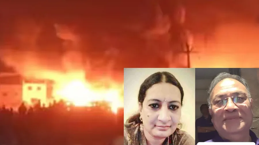 હોસ્પિટલમાં ભીષણ આગ લાગતા ડૉક્ટર દંપતી સહિત 6 લોકો જીવતા સળગ્યા
