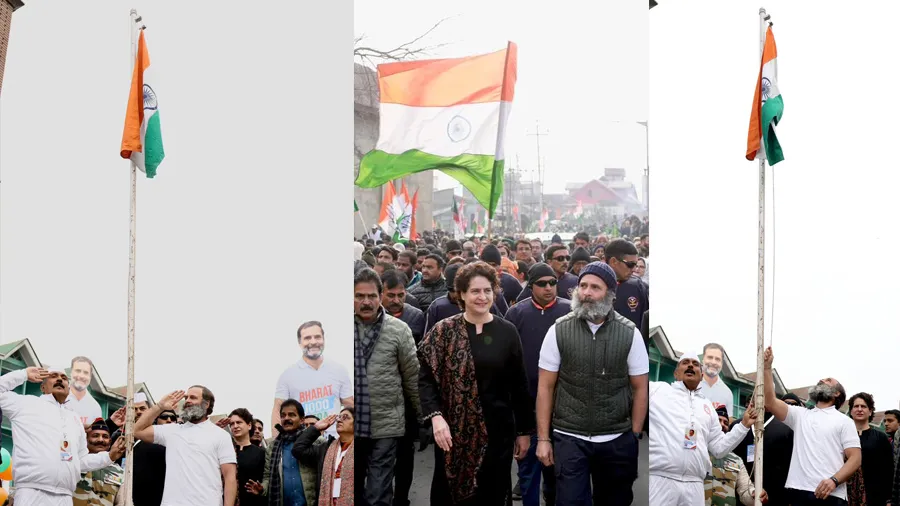 જમ્મુ-કાશ્મીરના ઐતિહાસિક લાલ ચોક પર રાહુલ ગાંધીએ તિરંગો ફરકાવ્યો, જુઓ વીડિયો