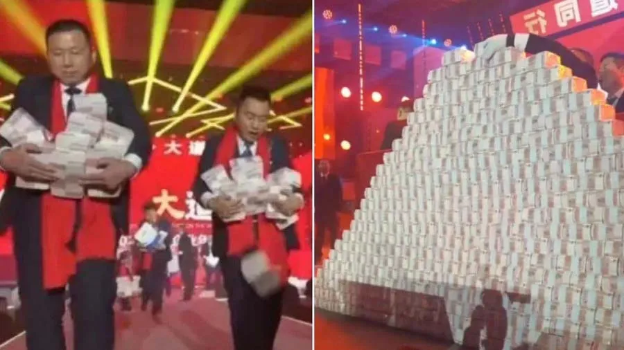 બોસે પહેલા નોટોનો કર્યો ઢગલો, પછી 4 કર્મચારીઓમાં વહેચી દીધા 70 કરોડ