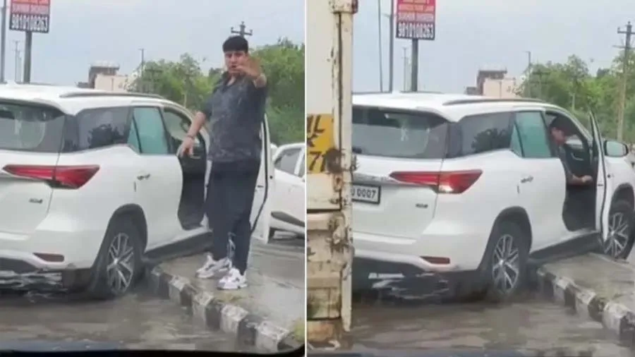 ફોર્ચ્યુનરે ટોયોટાનું નાક કાપી નાખ્યું, હોશિયારી મારવા જતા વીડિયો બની ગયો