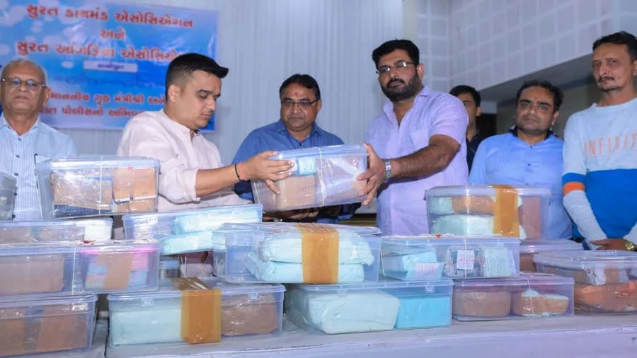 દિવાળી સમયે 2.75 કરોડના હીરાના પાર્સલોનો લૂંટનો સામાન આંગણીયા પેઢીને પરત