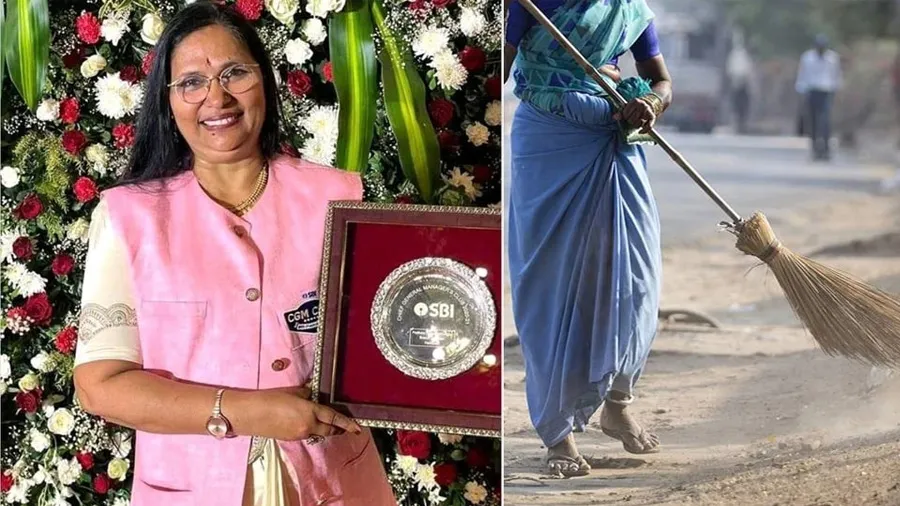 આ મહિલા બેન્કમાં કરતી હતી ઝાડૂ-પોતું, આજે છે SBIની આસિસ્ટન્ટ જનરલ મેનેજર