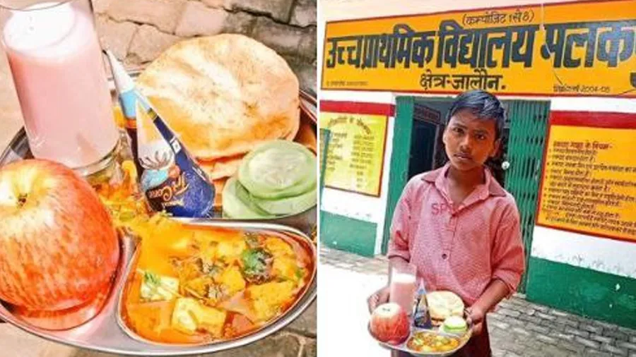 શું UPની સરકારી શાળાના ભોજનમાં આઇસક્રીમ, ફળ અને પનીરનું શાક મળે છે? જાણો હકીકત