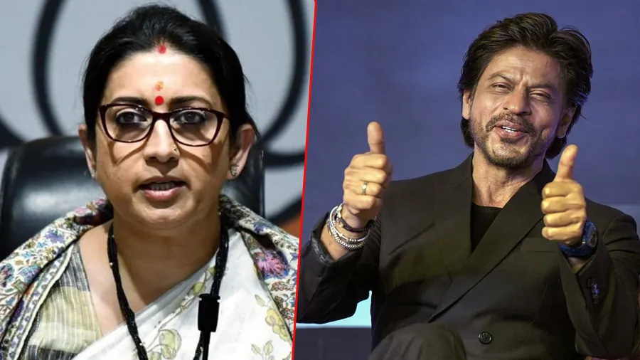 સ્મૃતિ ઇરાનીએ શાહરુખ ખાન સાથેના સંબંધને લઇને કર્યો મોટો ખુલાસો, બોલ્યા-તેણે જ...