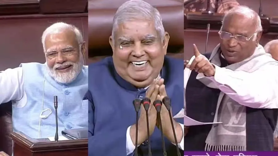 રાજ્યસભામાં કોંગ્રેસ નેતા ખડગે એવું બોલ્યા કે, PM મોદી ખડખડાટ હસી પડ્યા