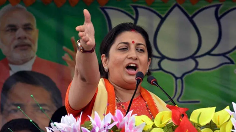 સ્મૃતિ ઈરાનીએ કહ્યું- અમેઠીમાં 40 એકર જમીનનું ભાડું 623 રૂપિયા, આ છે જાદુ…