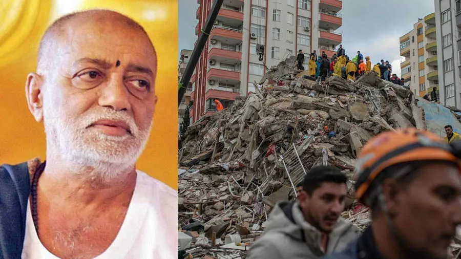 તુર્કી અને સીરિયાના ભૂકંપગ્રસ્તોને મોરારિબાપુથી તરફથી આટલા લાખની સહાય