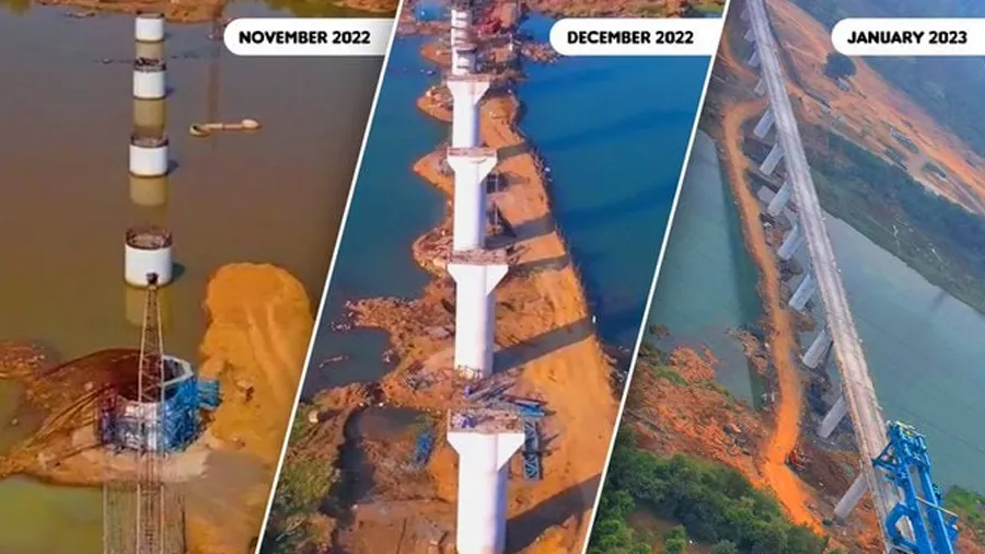 બુલેટ ટ્રેન પ્રોજેક્ટે પકડી ગતિ, જુઓ છેલ્લા 3 મહિનામાં કેટલી ઝડપથી કામ થયું