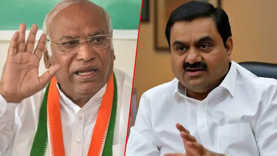 અદાણીને મળી કરોડોની લોન, ખેડૂતના 31 પૈસા બાકી છતા ન મળી NOC: સંસદમાં બોલ્યા ખડગે