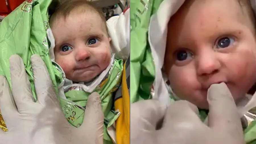 તુર્કી ભૂકંપના 128 કલાક બાદ કાટમાળમાંથી જીવિત મળ્યું નવજાત