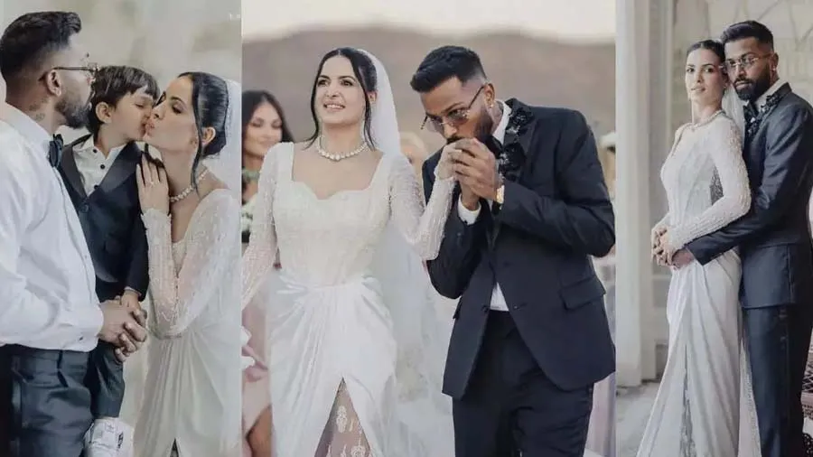 હાર્દિક પંડ્યા-નતાશાએ ઉદયપુરમાં કર્યા લગ્ન, સામે આવ્યા ફોટા