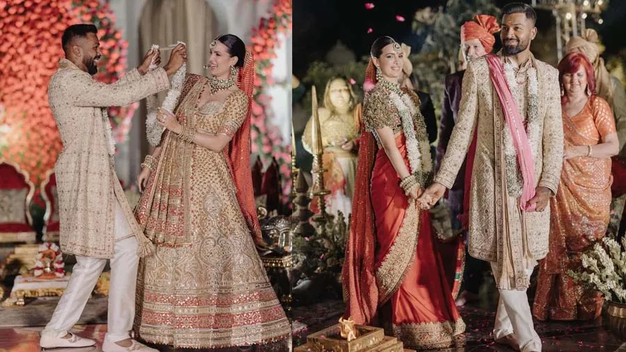 હાર્દિકે નતાશા સાથે કર્યા ત્રીજીવાર લગ્ન, હવે હિન્દુ વિધિ મુજબ લગ્ન, જુઓ તસવીરો