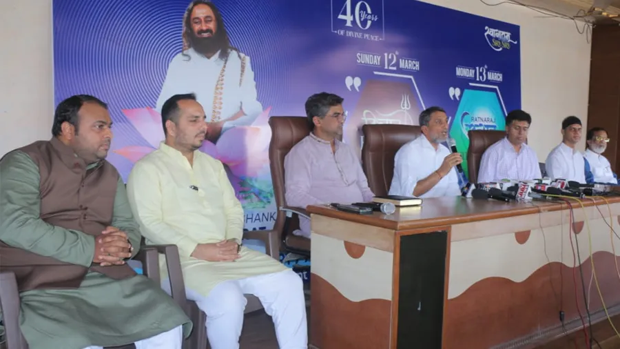 શ્રી શ્રી રવિશંકર 12 અને 13 માર્ચે સુરતમાં