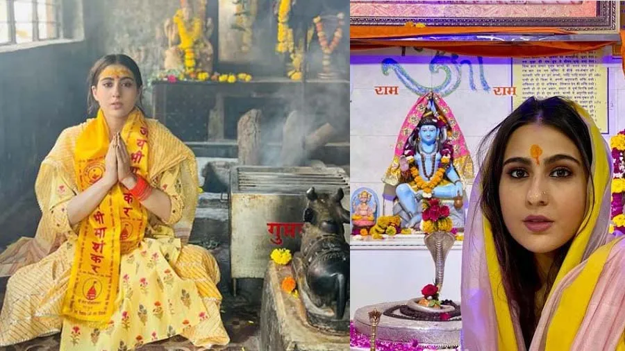 શિવરાત્રીના પર્વ પર ભક્તિમય બની સારા અલી ખાન, માથે ચંદન અને ગળામાં..