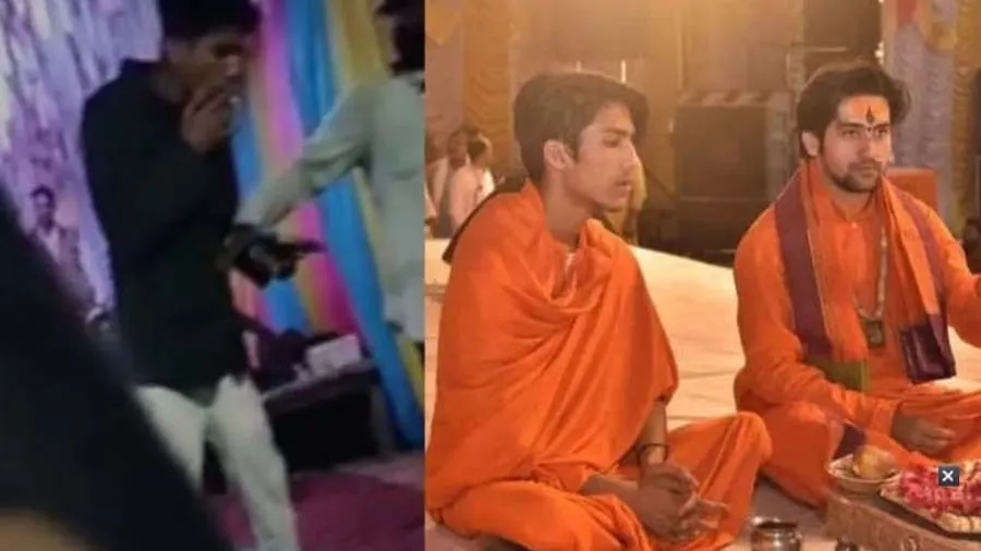 ધીરેન્દ્ર શાસ્ત્રીના ભાઇએ મોંઢામા સિગરેટ, હાથમાં બંદૂક સાથે લગ્નમાં કર્યો હંગામો