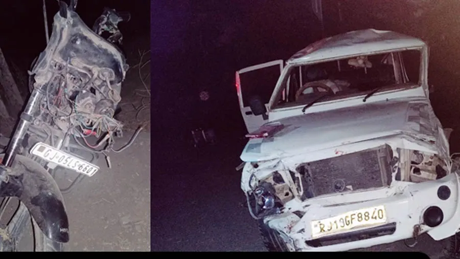 સુરત-કામરેજ પાસે બાઈક સવાર દંપત્તિ સાથે અકસ્માતમાં 4 લોકોના મોત