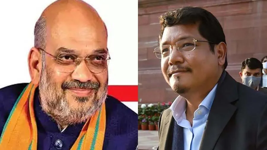 મેઘાલયમાં કોની સરકાર બનશે, CMએ અમિત શાહને ફોન કરીને આ માગ કરી