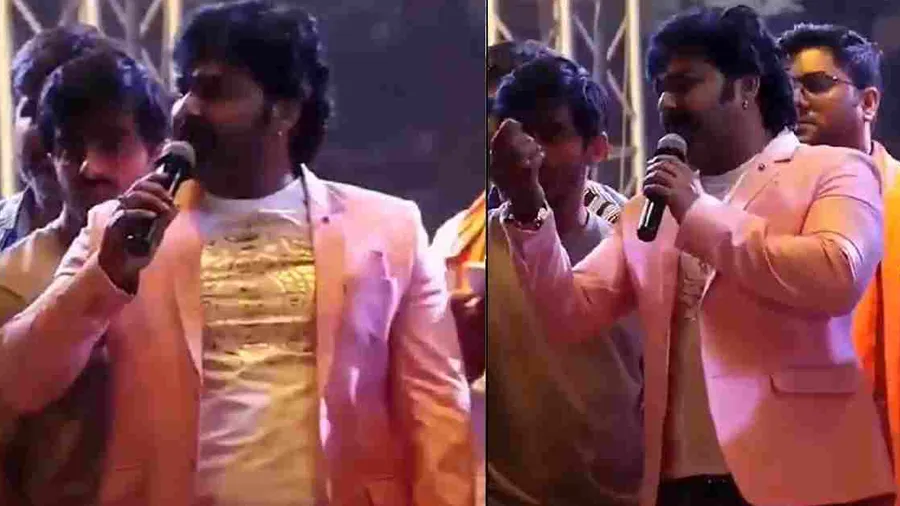 ભોજપુરી સિંગર પવન સિંહને LIVE શોમાં માર્યો પથ્થર, પોલીસે કર્યો લાઠીચાર્જ