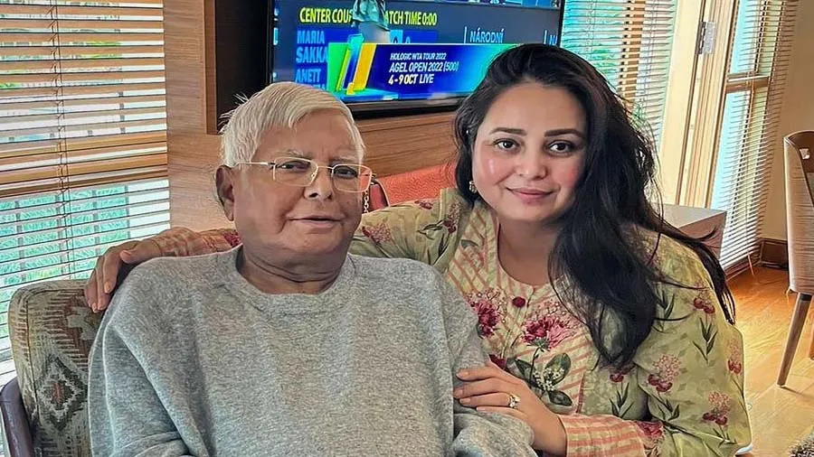 BJPને વોશિંગ મશીન સાથે સરખાવી દીધું લાલુની દીકરીએ, હાલ ઇડીના કેસમાં ફંસાયેલી છે