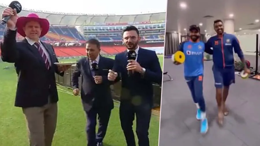 ગાવસ્કર-હેડન, જાડેજા-અશ્વિને નાટુ નાટુ સોંગ પર લગાવ્યા ઠુમકા, જુઓ વીડિયો