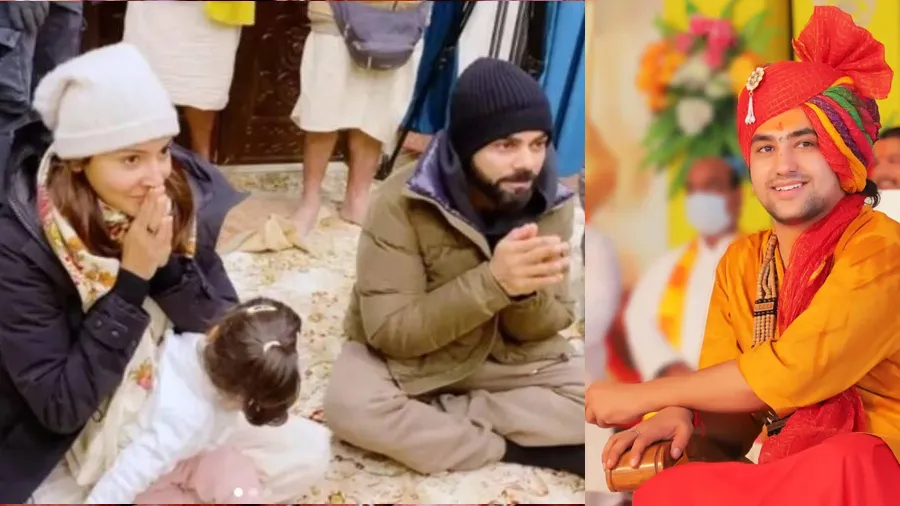 શું વિરાટ-અનુષ્કાએ બાગેશ્વર ધામની મુલાકાત લીધી, જાણો હકીકત