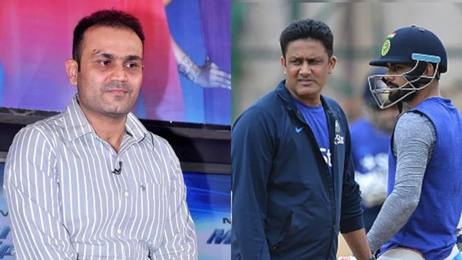 કોહલી - કુંબલે વિવાદ દરમિયાન શું-શું થયુ, સેહવાગે કર્યા ચોંકાવનારા ખુલાસા