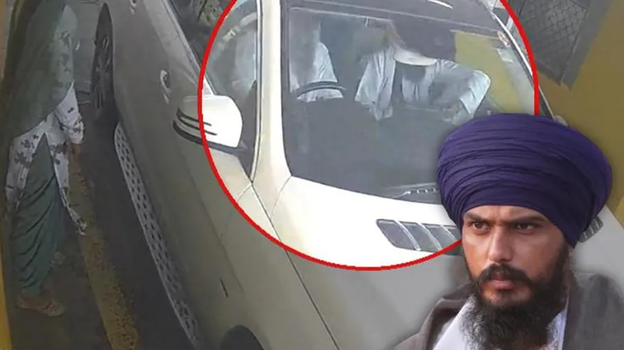 અમૃતપાલ સિંહનો નવો વીડિયો આવ્યો સામો, કપડાં બદલીને કારમાં ભાગતો દેખાયો